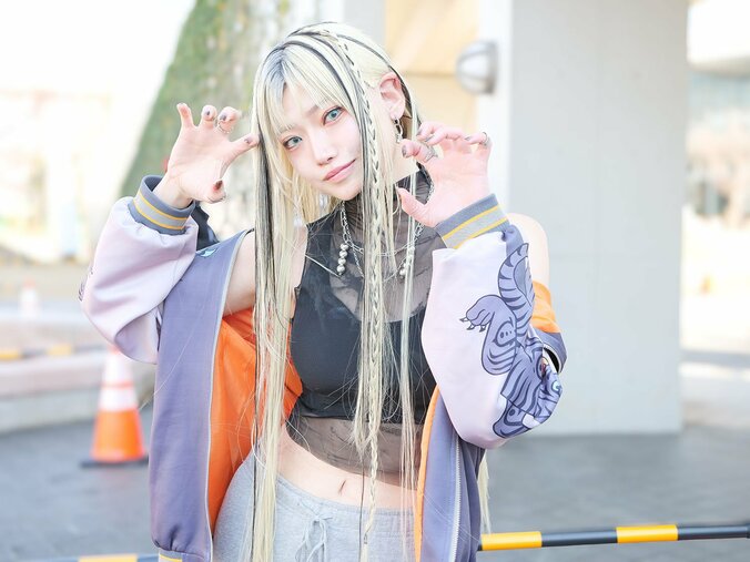 【写真・画像】「ホロライブ」虎金妃笑虎コスプレ画像　6枚目