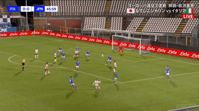 驚愕！なでしこ長谷川唯、“絶品ダブルタッチ”でイタリアMFを翻弄「和製イニエスタ」「ボール扱いすごい」超絶テクニックで魅せた瞬間 5枚目