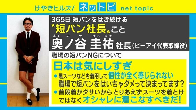 イラクの「短パンはいたら逮捕」規則が話題 日本でも肩身狭い？短パン社長に聞いてみた 3枚目