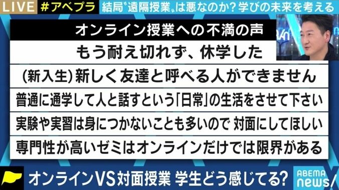 “対面はオンラインに勝る”というメッセージになってしまう懸念も 文科省「対面授業が5割未満なら大学名公表」の方針が波紋 6枚目