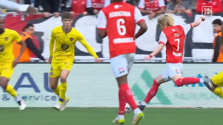 【映像】イナズマドリブル→逆足弾丸ミドル炸裂の瞬間