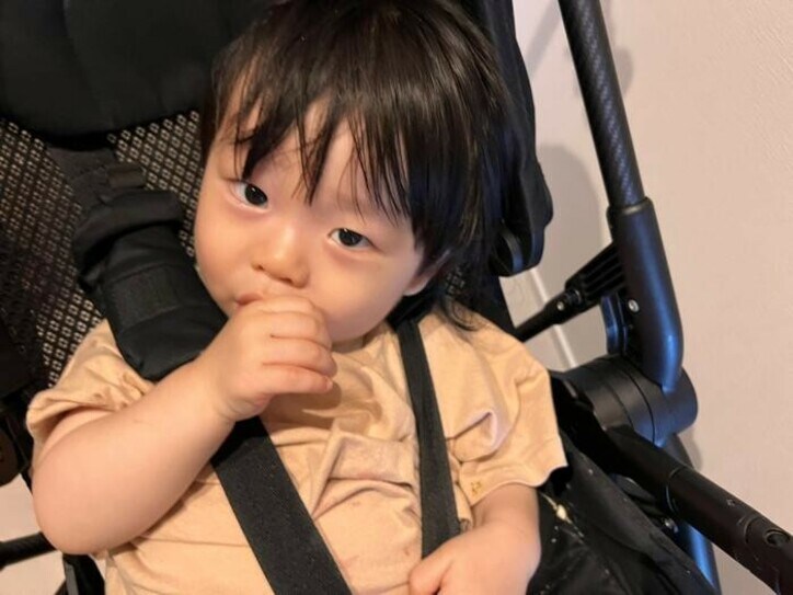  あいのり・桃の夫、数日ぶりに再会した長男の反応に「面白い」「頼もしい」の声 