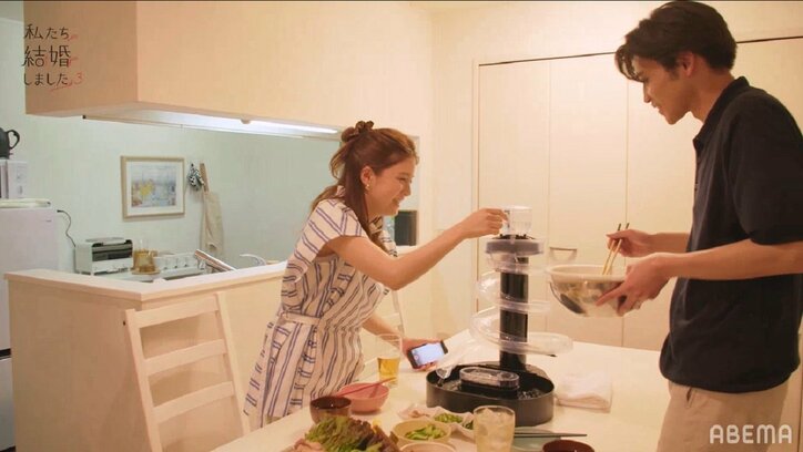 川島海荷、夫の信じられないハプニング連発に爆笑で涙！千鳥ノブ「中田くん、むちゃくちゃ天然やん！」『私たち結婚しました3』第3話