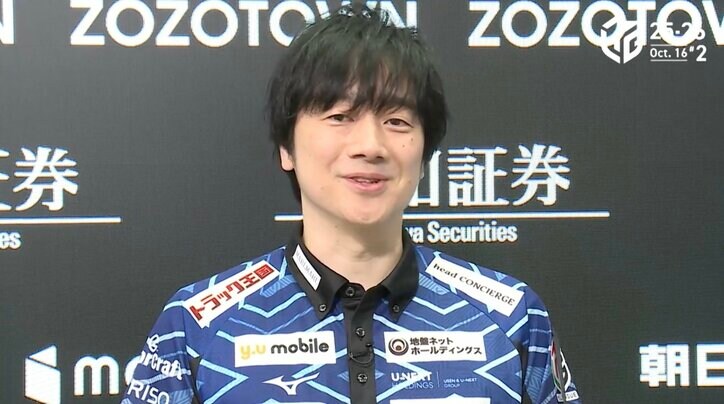 【写真・画像】船長がキレ味抜群の今期初トップ！小林剛、締まったボディで差し切り快勝 チームは“みずごー”で同日2連勝「順調にきている」／麻雀・Mリーグ　1枚目