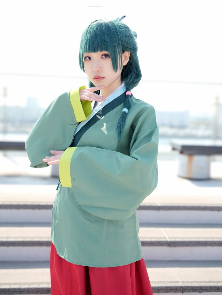 【写真・画像】『薬屋のひとりごと』猫猫コスプレ2