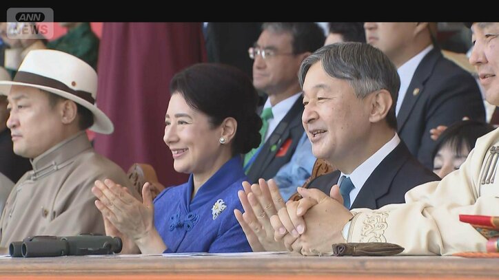 今年7月　国賓としてモンゴルをご訪問　モンゴルの祭典「ナーダム」の開会式に出席された