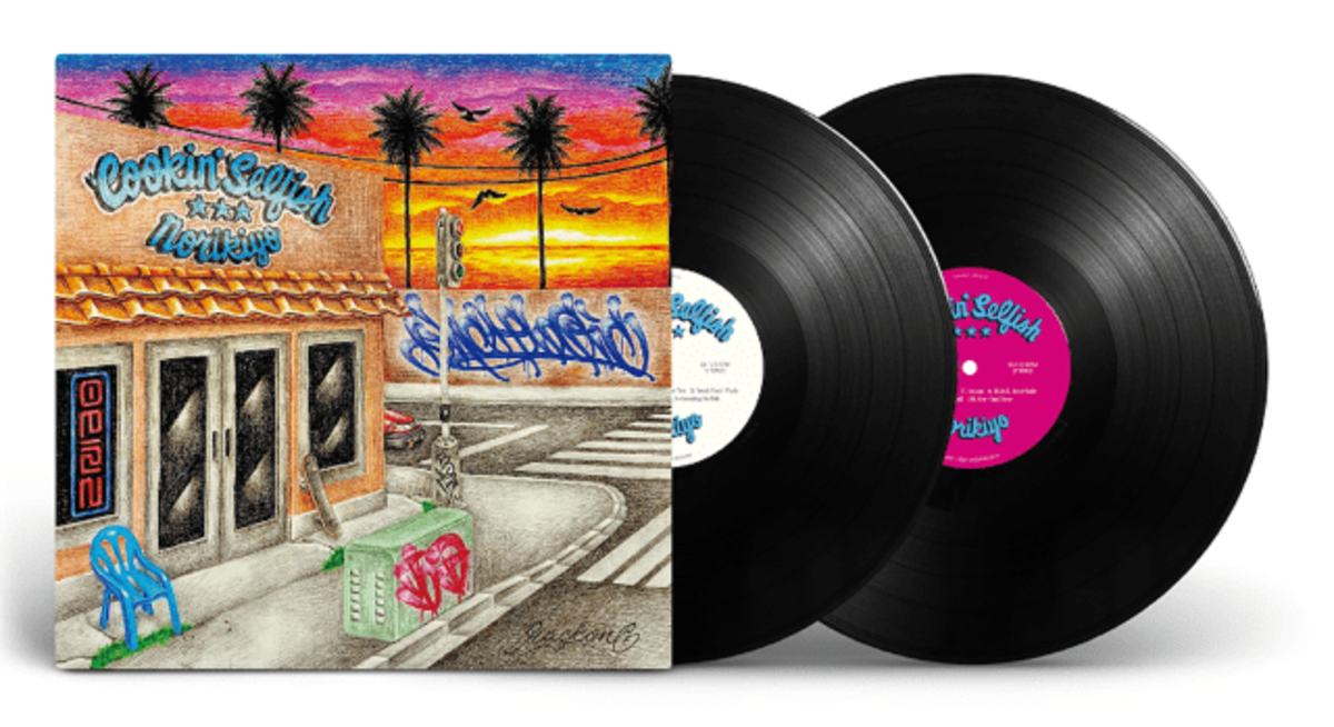NORIKIYOが獄中からリリースした11th Album「Cookin' Selfish」の2LP