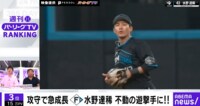 【映像】攻守で急成長 F水野達稀 不動の遊撃手に！