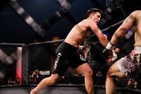 【映像】拳の怪我を感じさせないパンチの連打でTKO