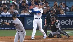 こんな楽しそうな「ベッツ、大谷翔平、フリーマン」は見たことない！ 衝撃の満塁弾直後のワンシーンに「跳ねてらっしゃるｗ」「かわいいのよなw」