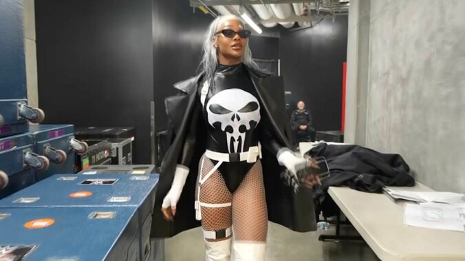 マーベルヒーローの“パニッシャー”コス