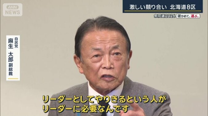 自民党　麻生太郎副総裁（先月31日）