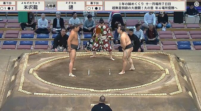 足が長過ぎる“圧倒的スタイル”の米沢龍（左）