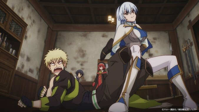 [照片/图片] 亚列克与公会会长进行切磋… 动画《辅助魔法》第2话剧情简介、先行画面公开 4