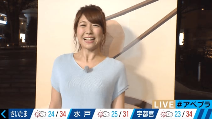 「部屋の中では全裸」美人気象予報士のセクシーすぎる熱中症対策 1枚目