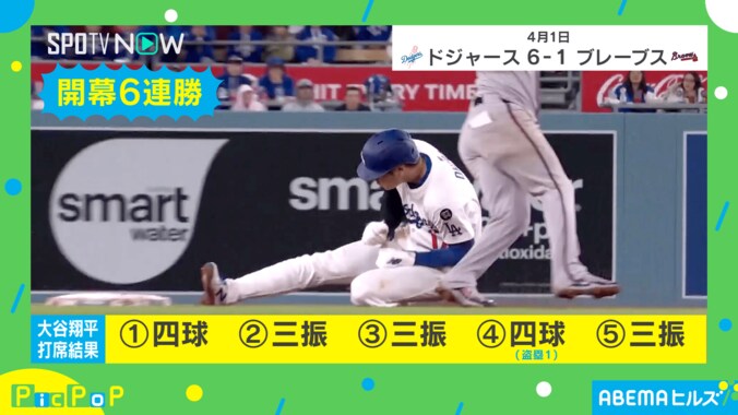 大谷翔平選手の“新スライディング”