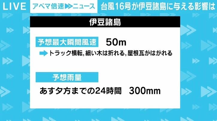台風16号あす伊豆諸島に接近 関東や東北の太平洋側で暴風となる恐れも 寒暖差にも注意