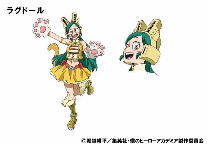 TVアニメ『僕のヒーローアカデミア』5人の新キャラクターデザイン＆キャスト解禁