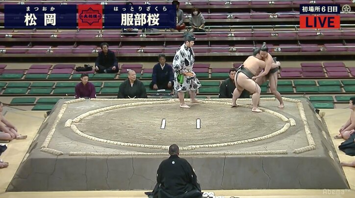 連敗中の序ノ口・服部桜、善戦むなしく黒星　連敗記録は「70」に到達