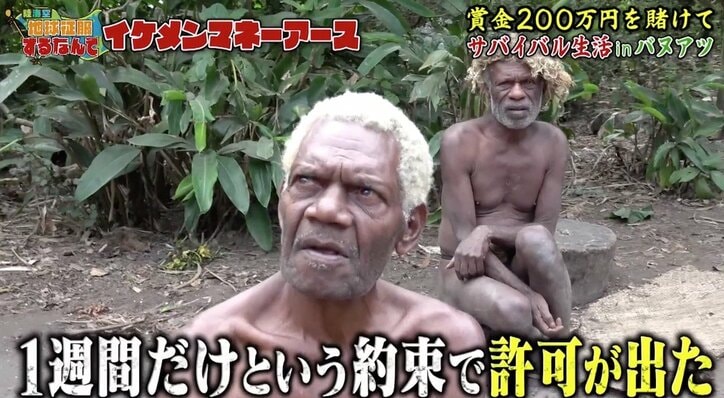 【陸海空 マネーアース】養育費未払いの“バツ1”俳優ら、200万円欲しさにジャングルで裸に…さらに残酷な試練が!