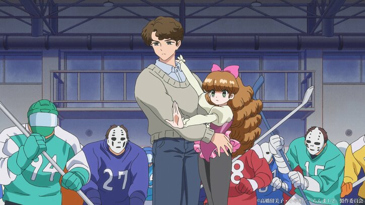 アニメ「らんま1/2」第8話三千院帝場面カット