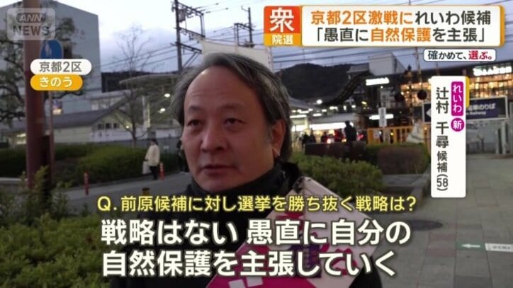 「愚直に自分の自然保護を主張」