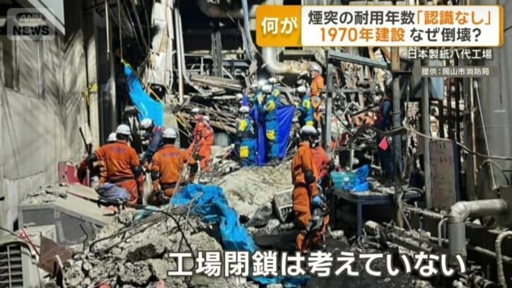 工場閉鎖は考えていない