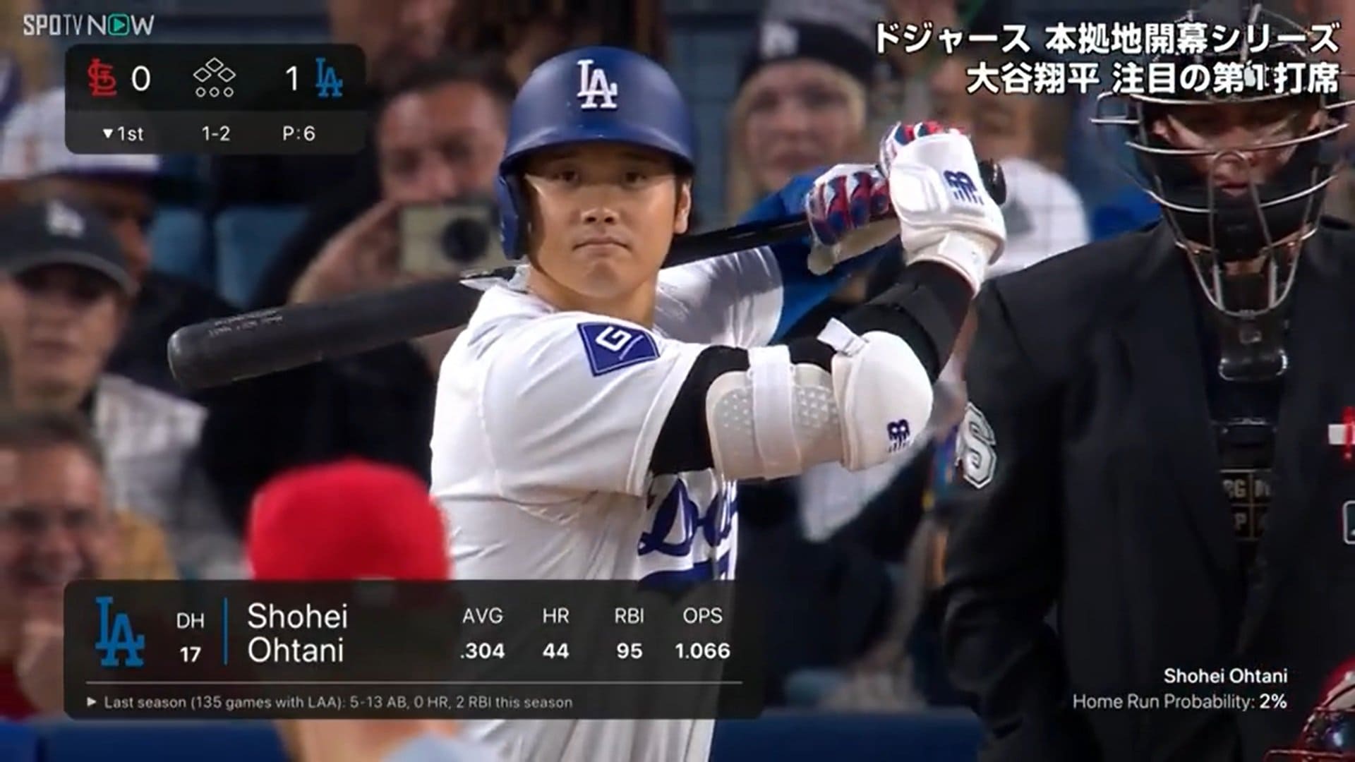 大谷翔平 MLBメジャー開幕戦デビュー3戦連発初ホームランチケット 