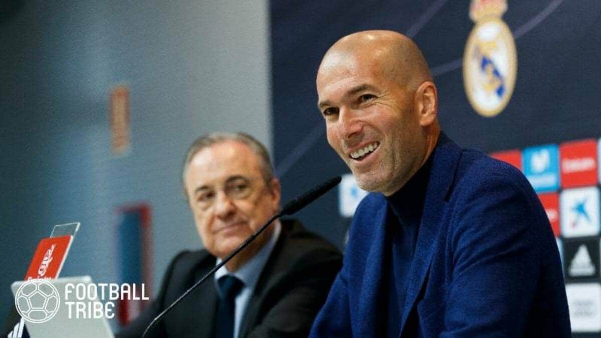 ジダン 仏代表監督就任の噂に フットボールは私の レアル会長も言及 Football Tribe Fifa ワールドカップ 22 完全ガイド By Abema