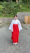 『言霊荘』西野七瀬の巫女姿で360度回転する動画に「えぐかわいいなほんまに」「めでたい」と喜びの声