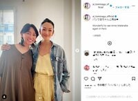 パリで再会！冨永愛＆杏の仲良し2ショットに絶賛の声「めっちゃ絵になる」「日本を代表するトップモデル」