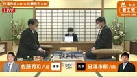 叡王戦段位別予選 日浦市郎八段－佐藤秀司八段