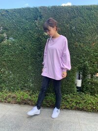 桃『今日の服装　激似のお母さんとランチ』