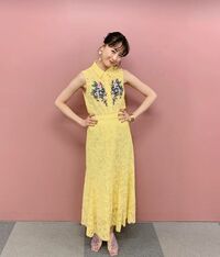 「夏のお嬢さん」「めっちゃかわいい」大友花恋、夏感じるポニテ＆ノースリワンピ衣装に反響