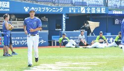 米マイナーから入団、横浜DeNA中後が1軍昇格「しっかり準備はできた」ラミレス監督「様子を見て使い方を決めたい」