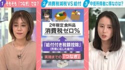 食料品消費税ゼロ？給付金案？世帯年収の“おトク度”を徹底比較…リミットまで1週間？ “5兆円規模政策”の行方→有識者「混沌としている」「どう決着するかわからない」
