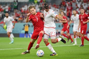 デンマークはチュニジアの堅守を崩せず、スコアレスドロー！ エリクセンらは不発、勝点１を分け合う【カタールW杯グループD】