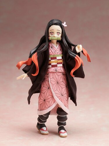アニメ『鬼滅の刃』禰豆子の1/12アクションフィギュア登場！表情パーツ
