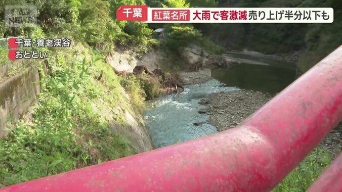 絶好の撮影スポット・観音橋からは