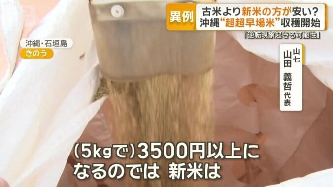 “超超早場米”収穫開始