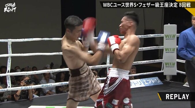 相手が“フラフラ”すぎてパンチが当たらない… TKO直前のラッシュで“硬すぎる拳”が生んだ珍しい光景が話題 5枚目