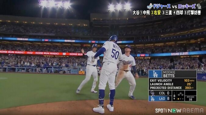 ベッツの満塁弾で相手投手が「絶対Fワード」 MVP男“復活”を物語る“痛恨の一撃”にマウンドへ背を向け大激怒 2枚目