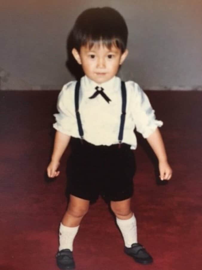 森渉、娘と自身の2歳の写真が激似で驚愕「同じ顔！！」 1枚目