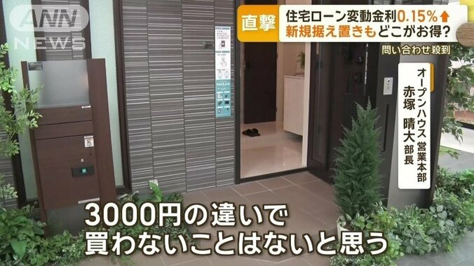 「3000円の違いで買わないことはない」