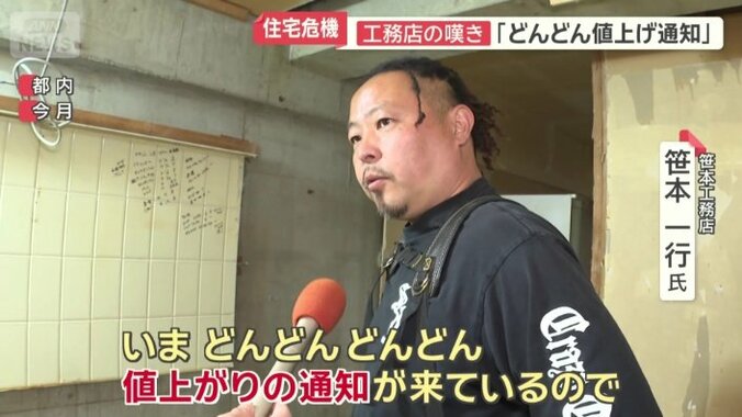 “値上がり”について切実な声