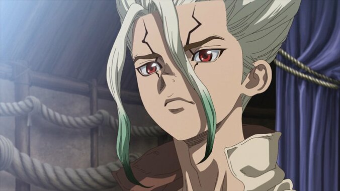 アニメ「Ｄｒ．ＳＴＯＮＥ」第16話、先行カット解禁 村の長となった千空は… 1枚目