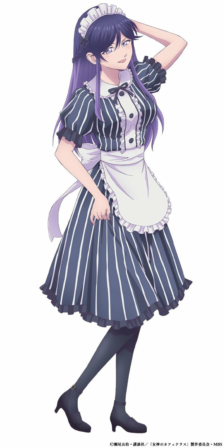 アニメ『女神のカフェテラス』高崎舞乙立ち絵