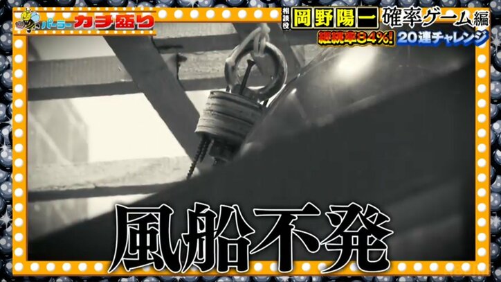 最新の罰ゲーム装置に起きたまさかのハプニング…風船が割れなかったのはなぜ?見取り図・盛山「俺の引きやから」