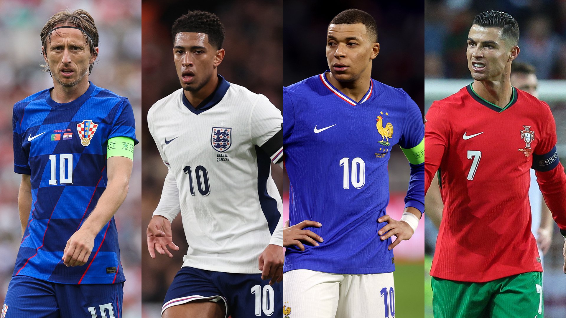 EURO2024の「推定市場価格ランキング」はエンバペとベリンガムが筆頭 