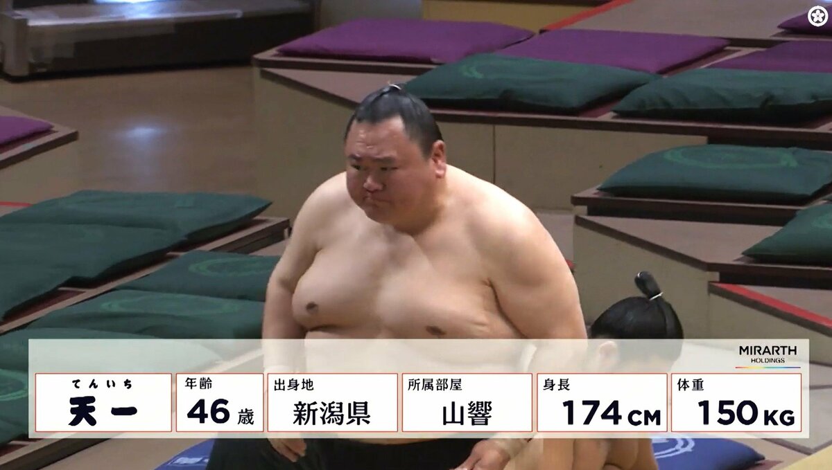 一体どうした？ 46歳の大ベテラン力士に突如異変が…土俵下で見せた苦悶